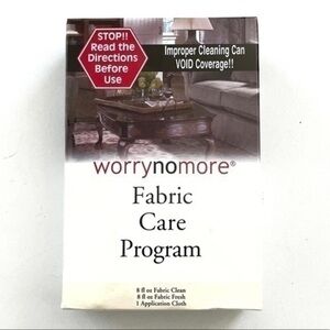 5 for $25!   Fabric Care - Worry No More!
